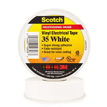 3MBELGIUM 7100240608 35 SCOTCH PVC WIT 19MM X 20M