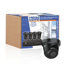 4SURE A50000001 IP CCTV-PACK 4X TURRET CAMERA'