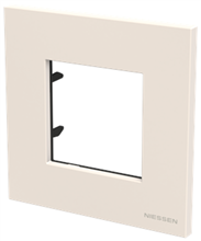 ABB 2CLA227320Z1101 Z2273.2BL AFDEKPLAAT 3 VDG WIT