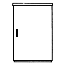 ABB 4TBE843670C0100 EH3 VOETPADKAST DIN00 F 875X47