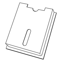 ABB 4TBP832000C0100 DOCUMENTHOUDER A5 TRANSPARANT