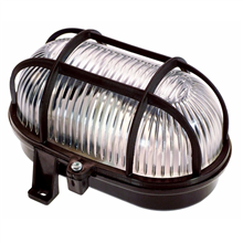 AS-SCHWABE 56111 OVAAL ARMATUUR E27 60W PVC ZWA