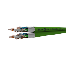 B-CABLES DATA CPRLFTPDUAL4P6T5 C6 2X4P FUTP CCAS1D1A1 GN LSOH