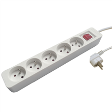 BIZLINE BIZ 701009 CONT+SWITCH 5X2P+T 3G1.5 1.5 M