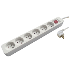 BIZLINE BIZ 701010 CONT+SWITCH 6X2P+T 3G1.5 1.5 M