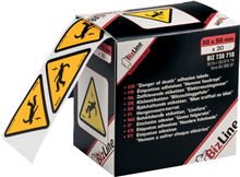 BIZLINE BIZ 730710 ZELFKL.STIK.GEVAAR 50X50 (30)