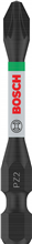 BOSCH 2608522544 2 PRO BITS IMPACT PZ2 55MM