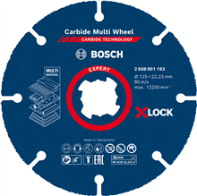 BOSCH 2608901193 XLK CARBIDE MULTI WHEEL 125MM