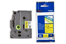 BROTHER TZE631 TZE-631 - 12 MM - BLACK/YELLOW