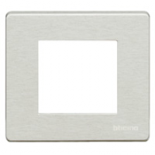 BTICINO T 500/2A/X AFDEKPLAAT 1 VIERKANTE MODULE