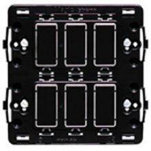 BTICINO T 506S HOUDER 2X3 MODULES HORIZONTA