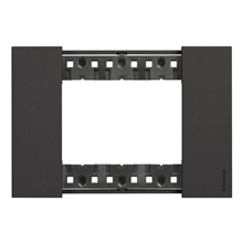 BTICINO T KA4803KG LNOW AFDEKPL. 3 MOD ZWART