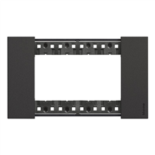 BTICINO T KA4804KG LNOW AFDEKPL. 4 MOD ZWART