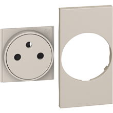 BTICINO T KM55F LNOW VLAKKE SIERPL.CTDOOS 2P+A