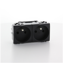 BTICINO T L4142M2AN LL DUBBEL VOORBEK STOPCT ANTR