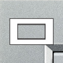 BTICINO T LNA4804TE LL-RECHTHOEK. AFDEKPL. 4 MOD