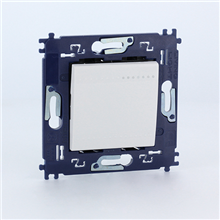 BTICINO T N4005AV LL COMPLEET DRUKKNOP 10A 250V