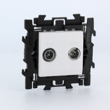 BTICINO T N4211DS LL COMPLEET CONTACTDOOS TV/FM