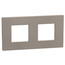 BTICINO T YA4802M2GG LIGHTN AFDEKPLAAT 2X2 MOD 71MM