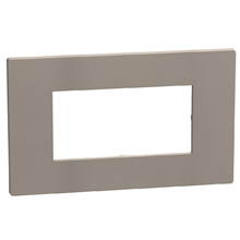 BTICINO T YA4804GG LIGHTN AFDEKPLAAT 4 MOD STONE