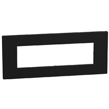 BTICINO T YA4807DD LIGHTN AFDEKPLAAT 7 MOD ZWART