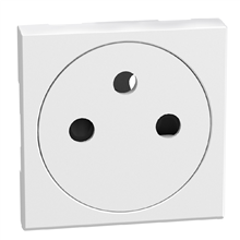 BTICINO T YW4942AF LIGHTN SIERPLAAT 2P+A WIT 2 MO