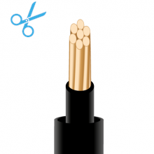 CABLES WITH CPR CTFB1X150 H07RN-F ECA 1X150 450/750V