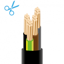 CABLES WITH CPR CTFB4G70 H07RN-F ECA 4G70 450/750V