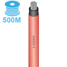 CABLES WITH CPR H1Z2Z2K1X4RDB500CCA H1Z2Z2-K CCA S1-A1 1X4 RED 1