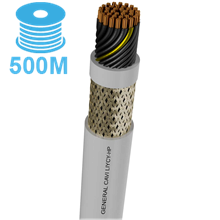 CABLES WITH CPR LIYCYOZ3X1B500 LIYCY-CCA OZ-3X1 300/500V