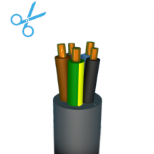 CABLES WITH CPR LIYYJB5X4 LIYY-CCA JB-5X4 300/500V HD30