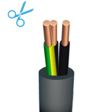CABLES WITH CPR LIYYJZ3X1 LIYY-CCA JZ-3X1 300/500V
