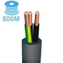 CABLES WITH CPR LIYYJZ3X1B500 LIYY-CCA JZ-3X1 300/500V