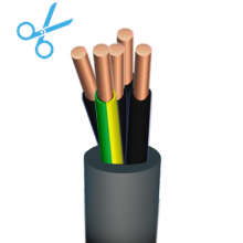CABLES WITH CPR LIYYJZ5X10 LIYY-CCA JZ-5X10 300/500V
