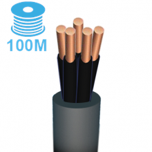 CABLES WITH CPR LIYYOZ5X1R100 LIYY-CCA OZ-5X1 300/500V