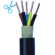 CABLES WITH CPR NYYJ5X6 NYY-J ECA 05X6RE 0