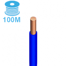 CABLES WITH CPR VOB6BLR100 H07V-U ECA 6 MM2 450/750V