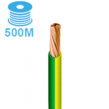 CABLES WITH CPR VOBS6GYB500 H07V-K ECA 6 MM2 450/750V