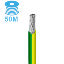 CABLES WITH CPR VOBST50GYR50 H07V-KT ECA 50 MM2 450/750V
