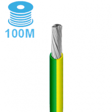CABLES WITH CPR VOBST6GYR100 H07V-KT ECA 6 MM2 450/750V