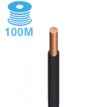 CABLES WITH CPR VTB1BKR100 H05V-U ECA 1 MM2 300/500V