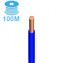 CABLES WITH CPR VTB1BLR100 H05V-U ECA 1 MM2 300/500V
