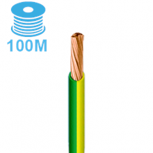 CABLES WITH CPR VTBS1GYR100 H05V-K ECA 1 MM2 450/750V