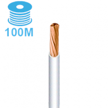 CABLES WITH CPR VTBS1WHR100 H05V-K ECA 1 MM2 450/750V