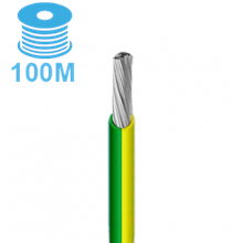 CABLES WITH CPR VTBST1GYR100 H05V-KT ECA 1 MM2 300/500V