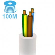CABLES WITH CPR VTMB3G1WHR100 H05VV-F ECA 3G1 300/500 V
