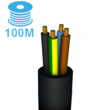 CABLES WITH CPR VTMB4G1BKR100 H05VV-F ECA 4G1 300/500V