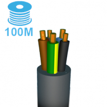 CABLES WITH CPR VTMB5G1GRR100 H05VV-F ECA 5G1 300/500V