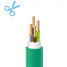 CABLES WITH CPR XGB4G10 XGB-CCA S1-A1 4G10 0