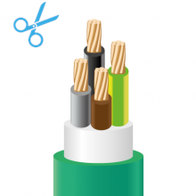 CABLES WITH CPR XGB4G50 XGB-CCA S1-A1 4G50 0